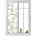 thumbnail image 1 of Sage Green Fruit Window Privacy Film, Vintage Plant Nature Botanical Flower Static Cling UV Sun Blocking Heat Control Window Tint, Non-Adhesive One Way Windows Privacy Cover 17.7''x78.7'', 1 of 7