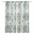 thumbnail image 1 of Sage Green Geometric Blackout Curtains for Bedroom Living Room Darkening Curtains 63 Inches Long Watercolor Color Block Art Window Curtain 2 Panels Set Window Treatment Grommet Drapes 52"x63", 1 of 9