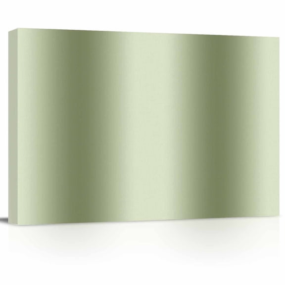 Sage Green Gradient Canvas Print Wall Art Abstract Texture Modern Simple Pictures Painting Morden Artwork for Living Room Bedroom, Ready to Hang - 12"x16"