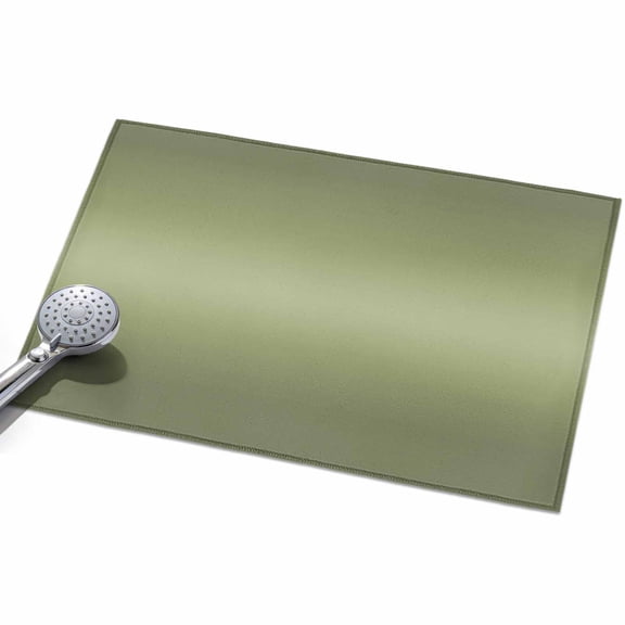 Sage Green Gradient Rectangle Rug 2'x3' Modern Minimalist Art Olive Green Ombre Washable Area Rugs for Living Room Bedroom Entryway Non Slip&nbsp; Entrance Door Mat Indoor Floor Carpet