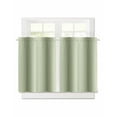 thumbnail image 1 of Sage Green Gradient Short Blackout Curtains 45 Inch Long Abstract Texture Modern Simple Rod Pocket Kitchen Curtains, 2 Panels Thermal Insulated Room Darkening Drapes for Bedroom, 30"W x 45"L, 1 of 5