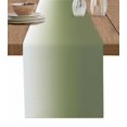 thumbnail image 1 of Sage Green Gradient Table Runner Cotton Linen Wedding Decor Tablecloth Kitchen Table Decor Table Runner, 1 of 4