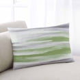 thumbnail image 1 of Sage Green Gray Oversized Pillow Covers, Neutral Abstract White Ombre Texture Soft Throw Pillow Cases with Invisible Zipper, Decorative Pillowcase Pillows Protectors for Sofa Bed Couch 24"x36", 1 of 9