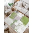 thumbnail image 1 of Sage Green Grey Abstract Area Rug for Bedroom 5x7 Ft Modern Graffiti Brush Art Super Soft fuzzy Throw Rug Non-Slip Fluffy Plush Indoor Floor Carpet for Living Room Nursery Home Decor, 1 of 8