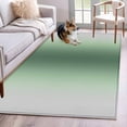 thumbnail image 1 of Sage Green Grey Ombre 3'x5' Washable Rug, Farmhouse Gradient Minimalist Non-Slip Area Rugs for Entryway Kitchen Classroom, StainResistant Dorm Throw Carpet, Low Pile Soft Indoor Floor Mat, 1 of 9