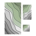 thumbnail image 1 of Sage Green Grey Ombre Bath Towels for Bathroom Set,Luxury Microfiber Towels Gifts for Women,Beach Kitchen Hand Hair Face Towel and Dish Washcloth,Modern Abstract Art Aesthetics Towels+Set, 1 of 7
