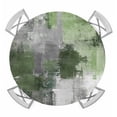 thumbnail image 1 of Sage Green Grey Round Tablecloth for 45-54 Inch Tables,Fitted Table Cover with Elastic Edge,Modern Oil Painted Abstract Art Aesthetics Waterproof Outdoor Table Cloth Protector for Patio Garden Dinner, 1 of 9