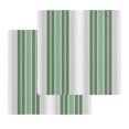 thumbnail image 1 of Sage Green Grey Stripe Kitchen Dish Towels for Drying Dishes Set of 2, Farmhouse Simple Striped Waffle Weave Microfiber Hand Tea Bathroom Towels Quick Dry & Absorbent Towel 12x12, 1 of 7