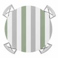 thumbnail image 1 of Sage Green Grey Stripe Round Fitted Tablecloth with Elastic Edge, Waterproof Table Cloth Table Cover for 45"-54" Tables, Modern Farmhouse Vertical Striped Tablecloths for Dining Picnic Indoor Outdoor, 1 of 9