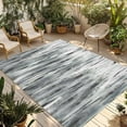 thumbnail image 1 of Sage Green Grey Vintage Outdoor Rug for Patio/Deck/Porch, Non-Slip Large Area Rug 5 x 7 Ft, Retro Abstract Art Indoor Outdoor Rugs Washable Area Rugs, Reversible Camping Rug Carpet Runner, 1 of 8