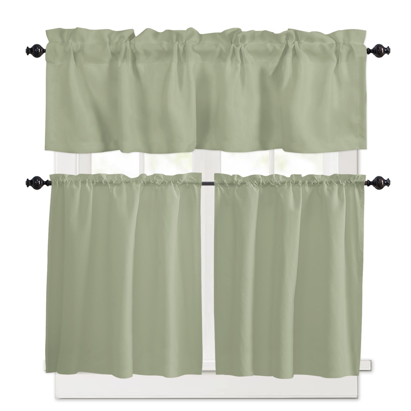 Sage Green Kitchen Curtainsnull