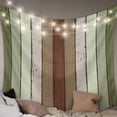 thumbnail image 1 of Sage Green Large Tapestry for Bedroom Wall Hanging Tapestry,Farmhouse Wood Grain Vintage Brown Striped Ceiling Backdrop Tapestries Poster Blanket Wall Decor for Teens Room Living Room Dorm 100" x 59", 1 of 8