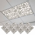thumbnail image 1 of Sage Green Leaf Magnetic Fluorescent Light Covers for Ceiling Lights 2x4Ft, Retro Farmhouse Plant Floral Branch Office Classroom Kitchen Drop Ceiling Light Covers Lighting Filters Shade Panel 4 Packs, 1 of 9