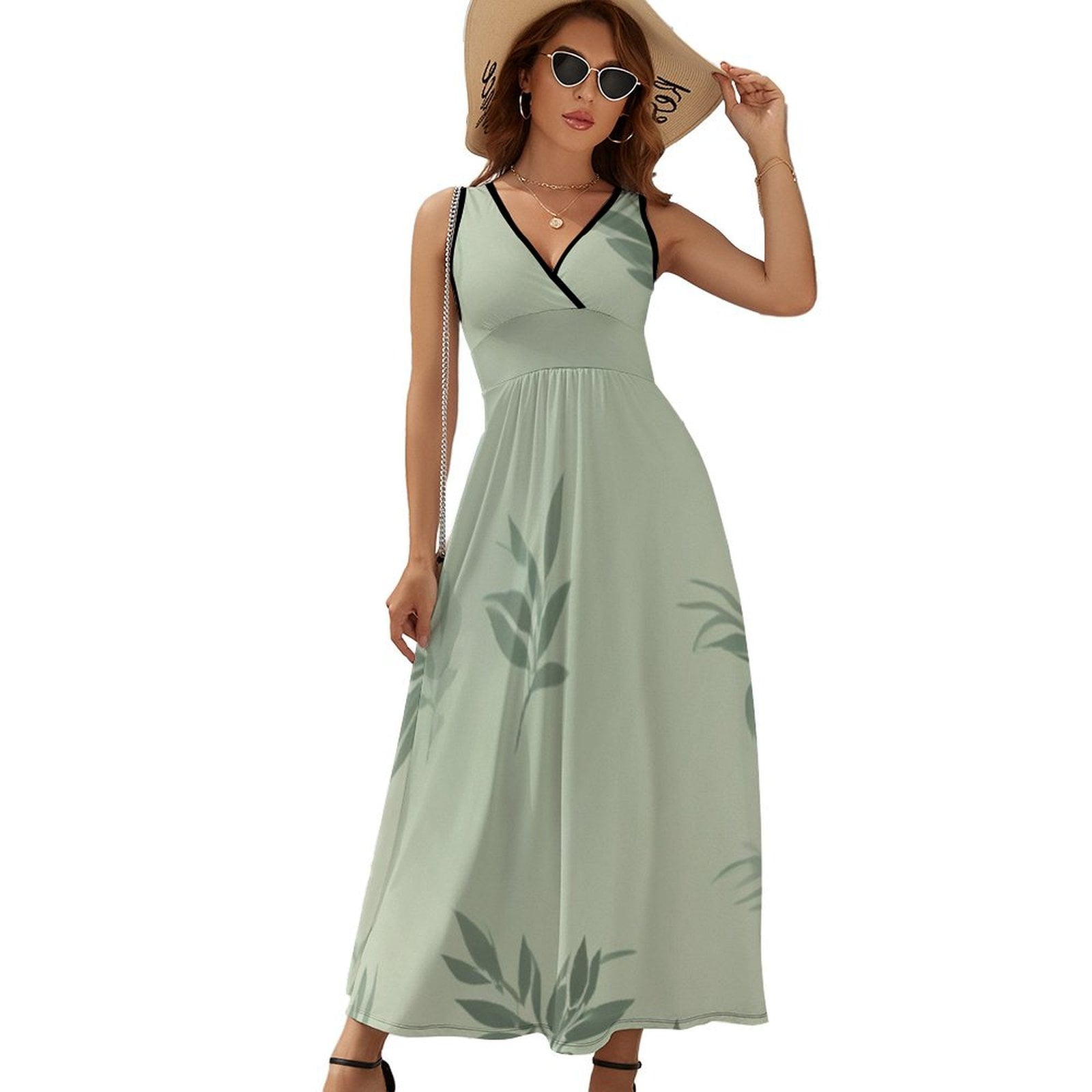 green emerald velvet dress The Fern Sage Green Girls Lace Dress – Nicolette's Couture main image 0
