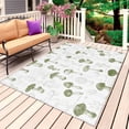 thumbnail image 1 of Sage Green Mushroom Outdoor Rug for Patio/Deck/Porch, Non-Slip Large Area Rug 3 x 5 Ft, Vintage Botanical Autumn Farmhouse Indoor Outdoor Rugs Washable Area Rugs, Reversible Camping Rug Carpet Runner, 1 of 8
