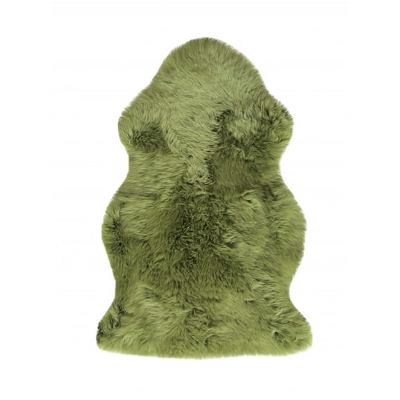 Sage Green New Zealand Natural  Sheepskin Rug