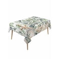 thumbnail image 1 of Sage Green Ocean Table Cloth, Coastal Eucalyptus Starfish Shell Waterproof Tablecloth for Rectangle Tables, Reusable Washable Fabric Table Cover for Restaurant Kitchen Dining Tables 54"x108", 1 of 6