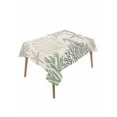 thumbnail image 1 of Sage Green Ocean Table Cloth, Coastal Grey Coral Starfish Shell Waterproof Tablecloth for Rectangle Tables, Reusable Washable Fabric Table Cover for Restaurant Kitchen Dining Tables 60"x84", 1 of 6