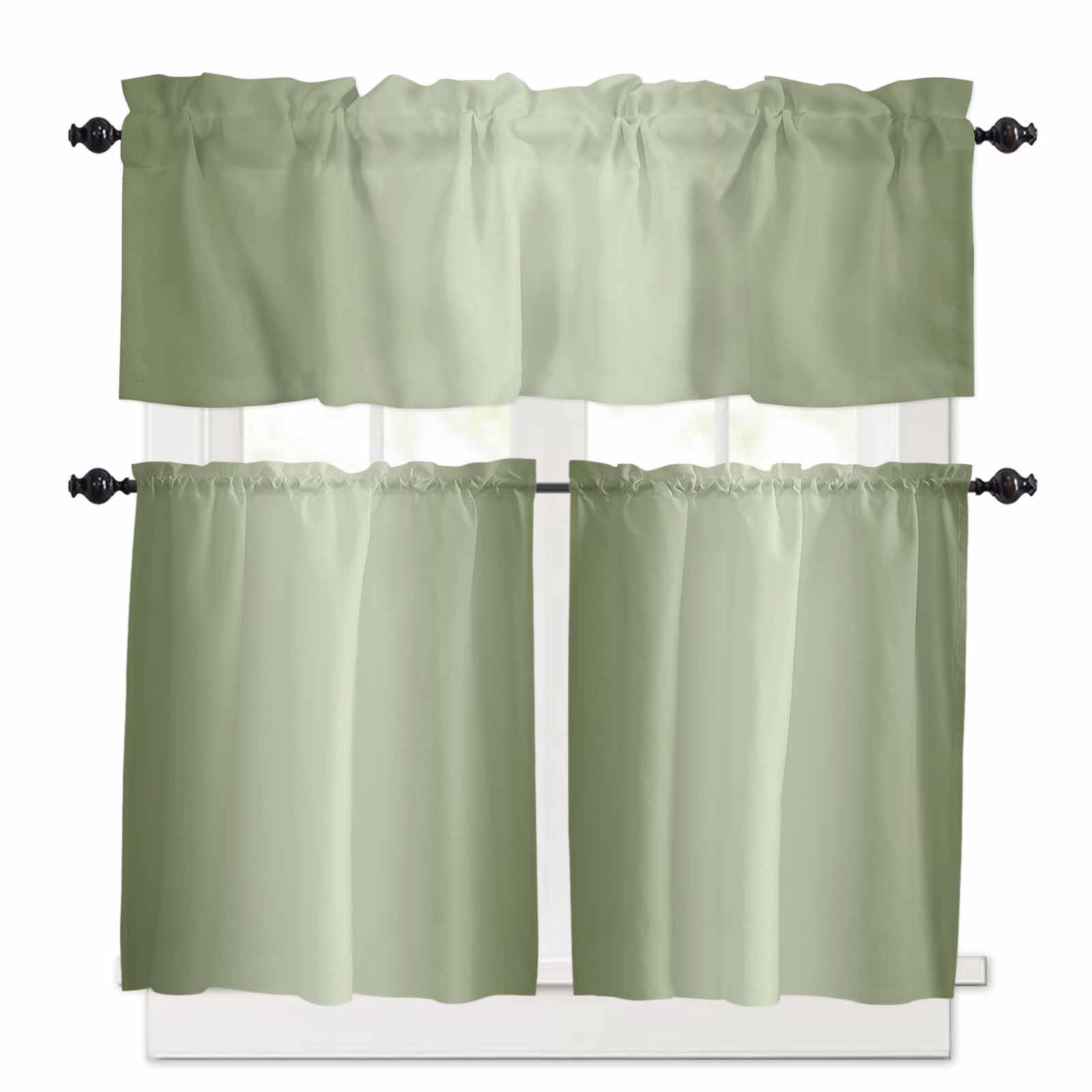 Sage Green Kitchen Curtainsnull
