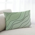 thumbnail image 1 of Sage Green Ombre Standard Size Pillow Cover,Pillowcase Protectors with Zipper,Breathable Decorative Throw Pillow Case Cover,Modern Geometric Abstract Art Aesthetics Pillow Shams for Couch 20x26Inch, 1 of 8