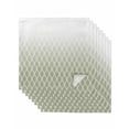thumbnail image 1 of Sage Green Ombre Stripe Cloth Napkins Set of 8 Reusable Dinner Napkins, Modern Abstract Gradient Striped Cocktail Napkin Washable Table Napkins for Wedding/Holiday Party/Baby Shower 20"x20", 1 of 7