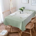 thumbnail image 1 of Sage Green Ombre Tablecloth Rectangle Table Cloth 60x102 , Waterproof Tablecloth Outdoor Table Cloth, Sage Green White Gradient Modern Washable Table Cover for Kitchen Dining Party, 1 of 8