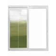 thumbnail image 1 of Sage Green Ombre Window Privacy Film, Modern Abstract Art Texture Static Cling UV Sun Blocking Tint Film Heat Control Windows Films for Bedroom Bathroom, Window Stickers 29.5"x78.7", 1 of 8