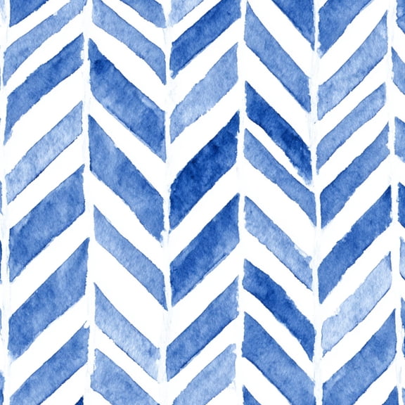 Sage Green Peel and Stick Wallpaper Blue Watercolor Herringbone Abstract Wall Mural 23.6in x 9.8ft Self Adhesive Removable Wall Paper Renter Friendly Wallpaper for Girls Bedroom