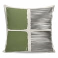 thumbnail image 1 of Sage Green Pillow Covers 24x24 Inch Decorative Throw Pillow Cover, Modern Painting Farmhouse Striped Abstract Art Sofa Pillowcases Accent Cushion Case Home Decor Bedroom Living Room, 1 of 6