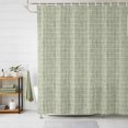 thumbnail image 1 of Sage Green Plaid Shower Curtains for Bathroom, Farmhouse Buffalo Checkered Gingham Waterproof Fabric Shower Curtain, Decorative Bathroom Curtain for Bathtub, 36"x72", No Hooks Included, 1 of 9