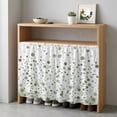 thumbnail image 1 of Sage Green Polka Dot Cabinet Curtain 35"Wx35"L,Dustproof Under Sink Skirt W/ Self Adhesive Tape,Modern Art Abstract Watercolor Dot Cabinet Curtain Cover for Kitchen Sink,Bathroom Vanity,Laundry Room, 1 of 9