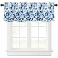 thumbnail image 1 of Sage Green Polka Dot Valances for Windows Farmhouse Kitchen Curtains Valances Rod Pocket Valance Curtains for Kitchen Windows Modern Art Abstract Watercolor Dot Window Valances for Bathroom 60"x18", 1 of 6