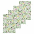 thumbnail image 1 of Sage Green Spring Floral Kitchen Dish Towels for Drying Dishes Set of 4, Elegant Farmhouse Flowers Birds Waffle Weave Microfiber Hand Tea Bathroom Towels Quick Dry Absorbent Towel 15.7x23.6, 1 of 7