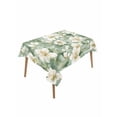 thumbnail image 1 of Sage Green Spring Floral Table Cloth, Summer Botanical Farmhouse Waterproof Tablecloth for Rectangle Tables, Reusable Washable Fabric Table Cover for Restaurant Kitchen Dining Tables 52"x70", 1 of 6