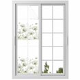 thumbnail image 1 of Sage Green Spring Floral Window Privacy Film, Summer Botanical Watercolor Vintage Static Cling UV Sun Blocking Heat Control Window Tint, Non-Adhesive One Way Windows Privacy Cover 17.7''x78.7'', 1 of 7