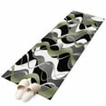 thumbnail image 1 of Sage Green Stripe 2'x6' Runner Rug, Grey White Geometric Modern Abstract Washable Non-Slip Area Rugs for Hallway Kitchen Floor Bedroom Entryway, Laundry Carpet Decoration Indoor Mat, 1 of 9