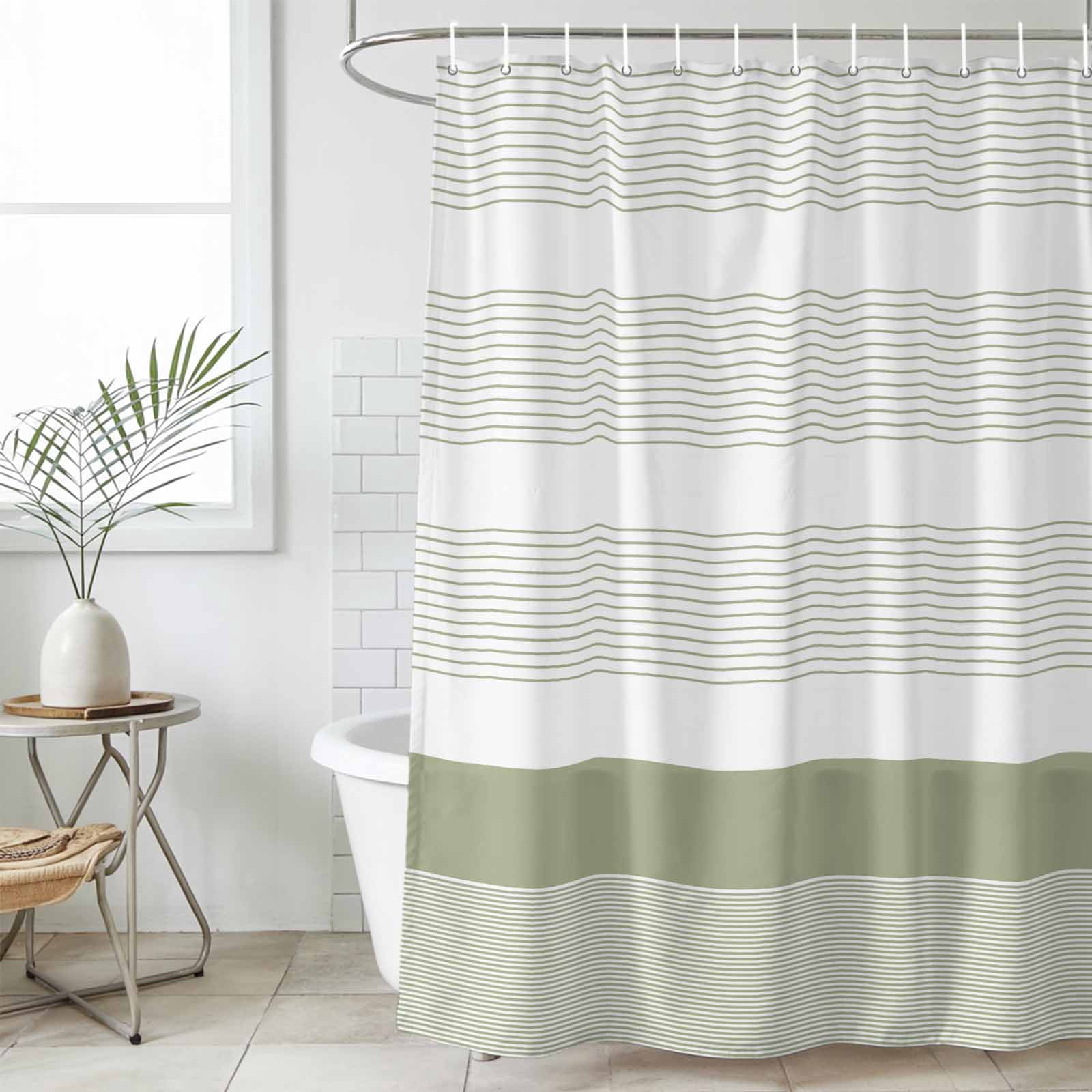 Sitemapcdatahttpabckniqoocomgreen Striped Shower Curtain