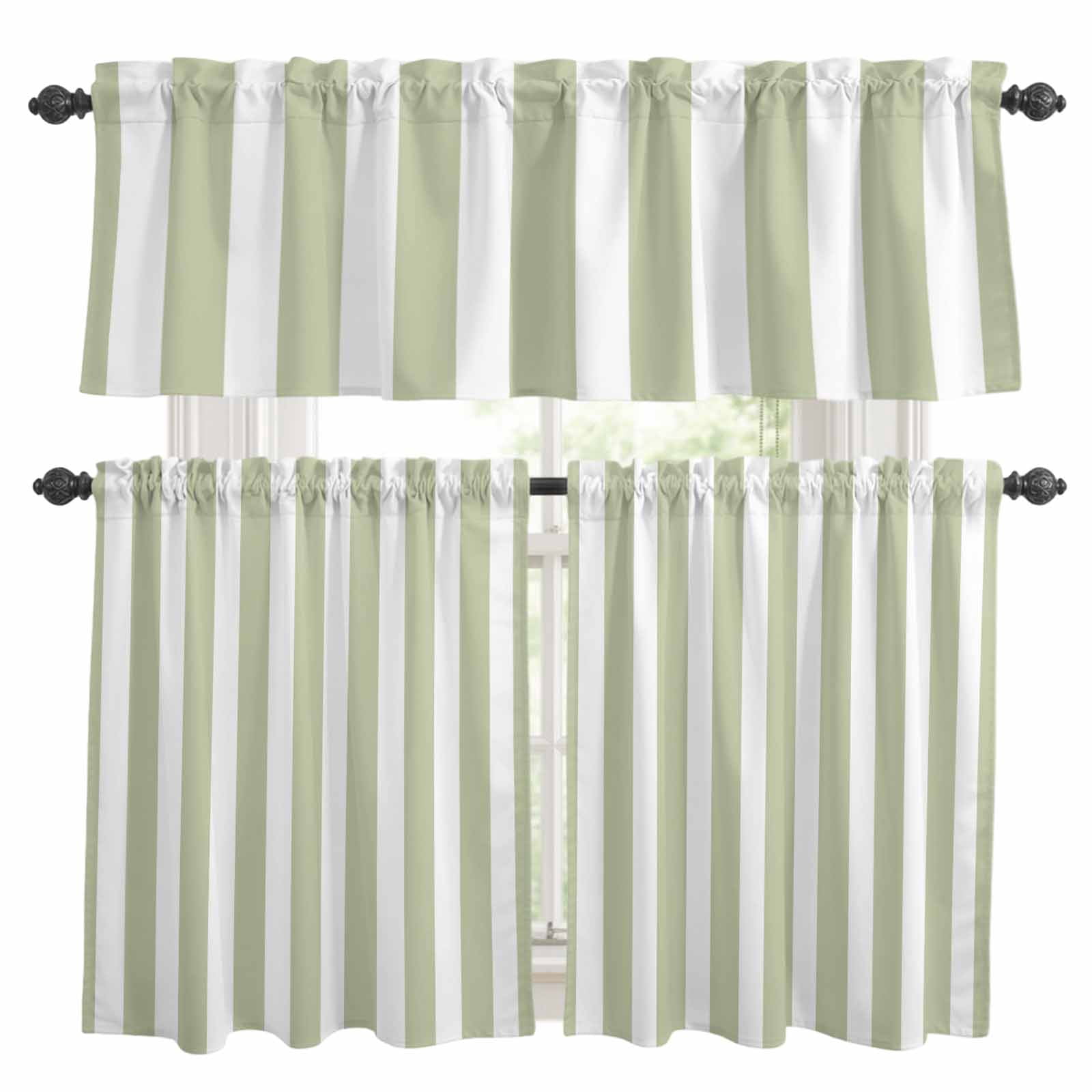 Sage Green Kitchen Curtainsnull