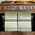 thumbnail image 1 of Sage Green Stripes Kitchen Towels Set of 1, Watercolor Gradient Abstract Striped Absorbent Dish Towels for Kitchen, Microfiber Hand Towel, Quick Drying Tea Towel for Cleaning Decorative Dishcloths, 1 of 7