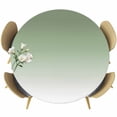 thumbnail image 1 of Sage Green Table Cloth, Round Fitted Tablecloths with Elastic Edge, Farmhouse Sage Green Ombre Wipeable Waterproof Table Cover for Kitchen Wedding 45-54 Inches, 1 of 4