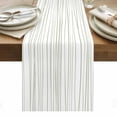thumbnail image 1 of Sage Green Table Runner - 70 Inch Long, Kitchen Dining Table Runner Dresser Scarves, Abstract Lines Gradient Minimalist Modern Farmhouse Decor for Coffee Tables Wedding Party Banquet, 1 of 8