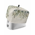 thumbnail image 1 of Sage Green Toaster Cover 2 Slice, Small Kitchen Appliance Covers, Eucalyptus Leaves Toaster Oven Cover with Loop, Bread Machine Cover Polyester Dust Cover Protection, 1 of 4