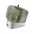 thumbnail image 1 of Sage Green Toaster Cover 4 Slice, Retro Oil Painting Modern Abstract Art Aesthetics Dustproof Bread Machine Oven Cover with Storage Pockets, Fits Most Kitchen Toasters Protector, 1 of 5