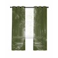 thumbnail image 1 of Sage Green Trees Blackout Curtains, Light Blocking Print Window Curtains, Forest Art Decor Spring Summer Nature Leaf Thermal Insulated Window Drapes for Living Room 2 Panels, 104"W x 52"L, 1 of 9