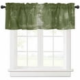 thumbnail image 1 of Sage Green Trees Valances for Windows Farmhouse Kitchen Curtains Valances Rod Pocket Valance Curtains for Windows Forest Art Decor Spring Summer Nature Leaf Window Valances for Bathroom 54"x18", 1 of 6