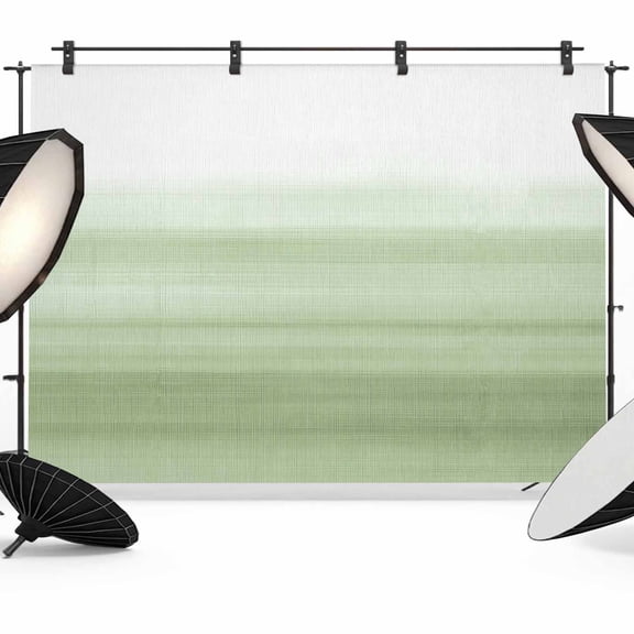 Sage Green White Gradient Backdrop for Photography, Abstract Ombre Texture Modern Art Photo Backdrop Portrait Background Party Banner Photo Backgrounds for Studio Booth Props, 12x8ft