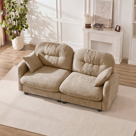 Sage High-Density Foam Sofa with Sectional, Living Room