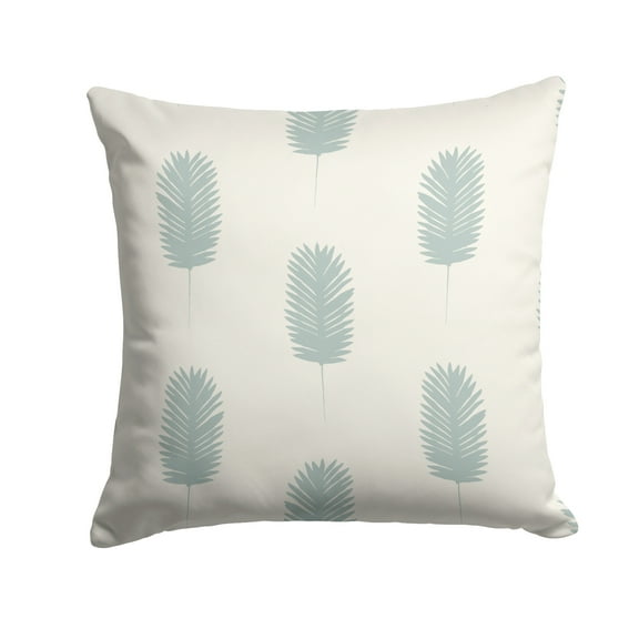 Sage Palm Fabric Decorative Pillow