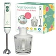 thumbnail image 1 of Sage Spoonfuls Baby Food Maker, Baby Food Processor, Immersion Blender, Stainless Steel Blades, Dishwasher Safe Attachments, Meal Prep & Baby-Led Weaning, For Infants & Babies, 1 of 9