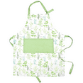 thumbnail image 1 of Sage+Stitch Adjustable Designer Kitchen Apron for Adults | 100% Machine Washable Cotton Cooking Apron with Pockets and Adjustable Neck Buckle | 27" Wide x 33" Long | Green Herbs, 1 of 7